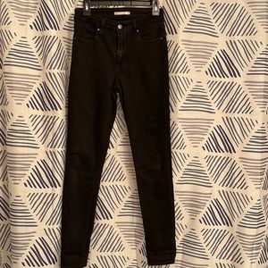 LEVIS high rise skinny jeans